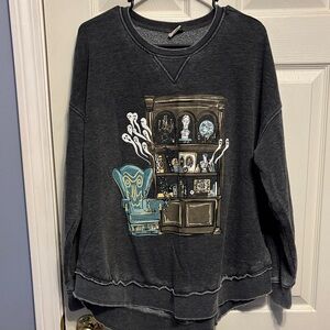 Women’s Haunted Mansion Inspired Hi Lo Sweatshirt
